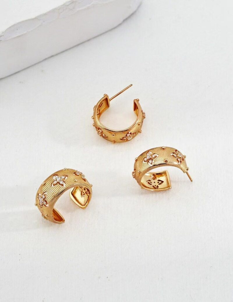 Golden Dawn Hoops - Image 4