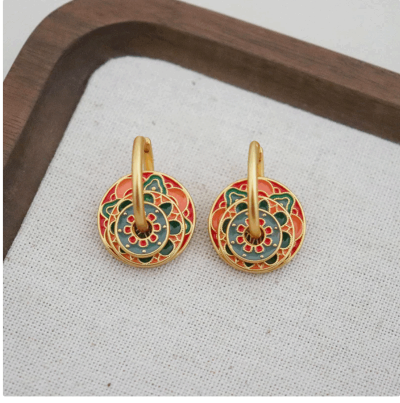 Peranakan Circle Bloom