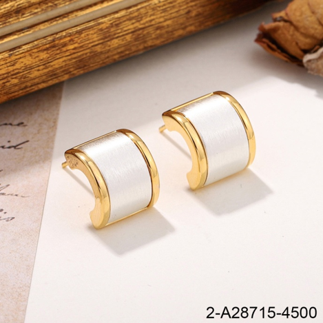 铜镀拉丝银白底宽距